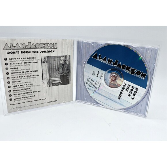 Don't Rock the Jukebox - Music CD - Alan Jackson -  2001-06-15 - SBME SPECIAL MK - Picture 4 of 5